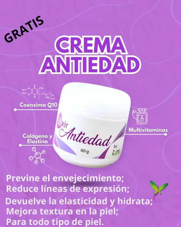 🎁 ¡Llévate 3 Cremas Arbutin White + 1 Crema Elixir Antiedad GRATIS! ✨ Piel Más Clara y Joven en Días