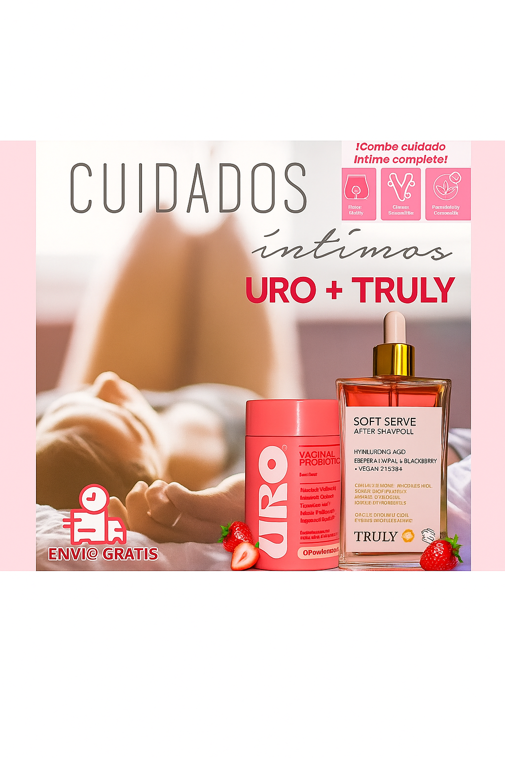 🌸Nuevo Combo Cuidado Íntimo: TRULY + URO PROBIOTIC🌸